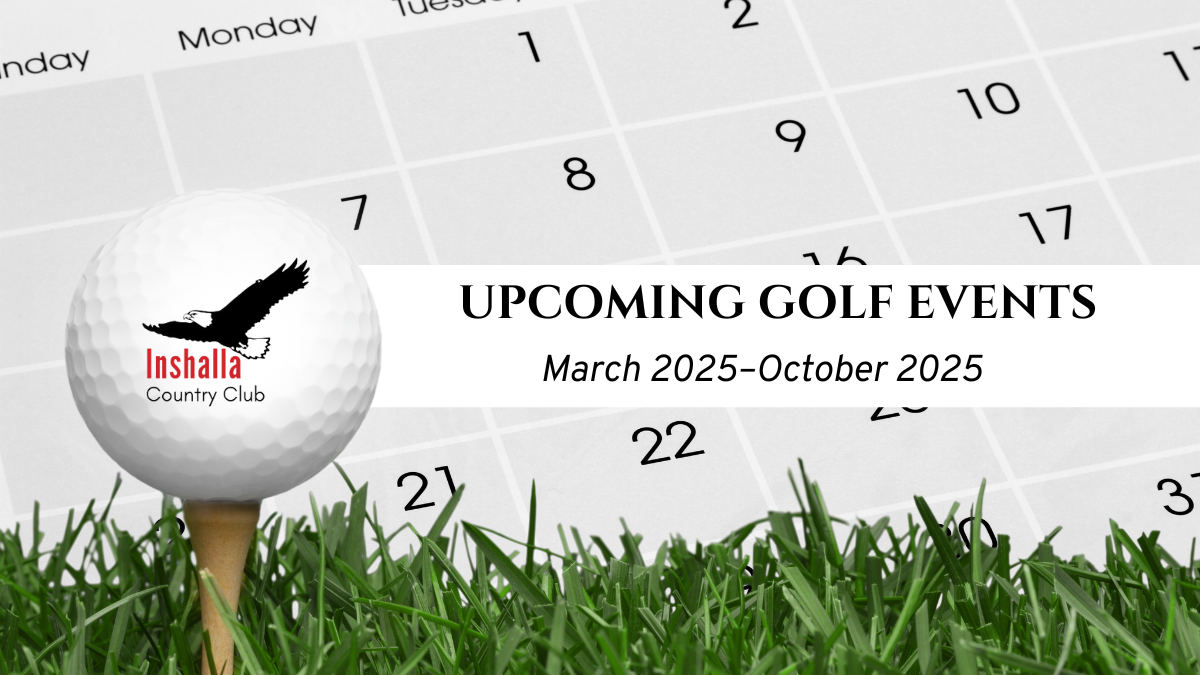 2025 Golf Event Calendar